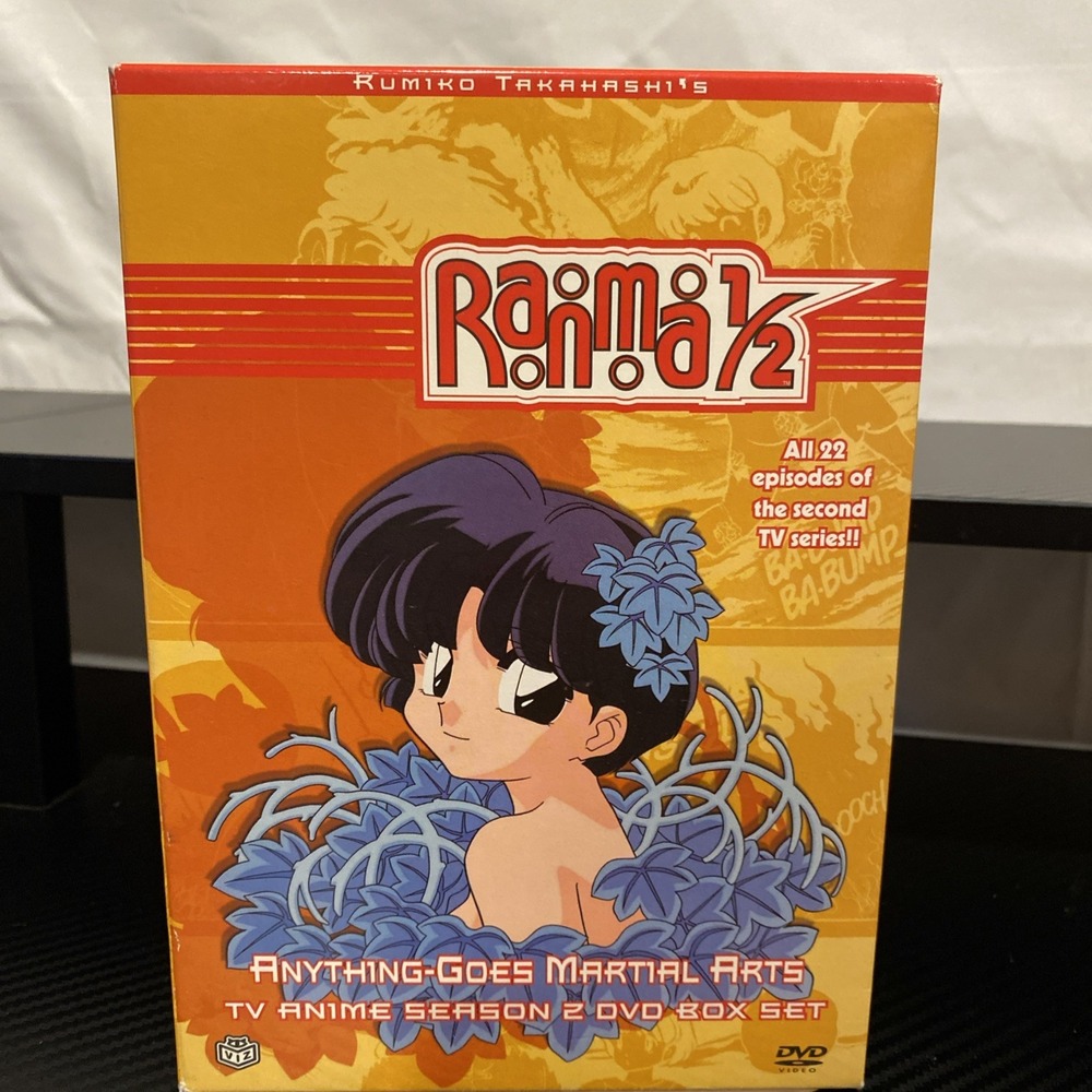 Ranma 1/2 Anything-Goes Martial Arts TV Anime Season 2 DVD Box Set Viz Video